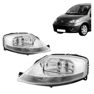 FAROL CITROEN C3 2003 A 2012 MASCARA CROMADA (ELET) LE