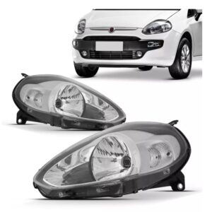 FAROL PUNTO 2012 A 2017 MASCARA CROMADA LE