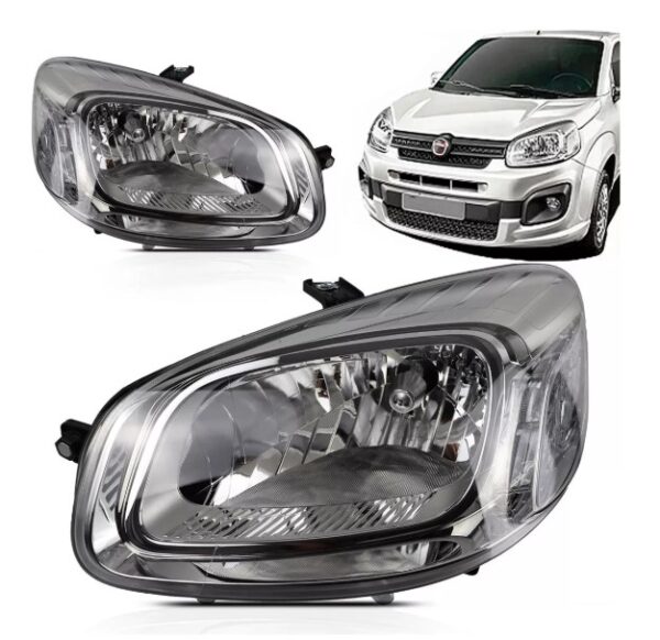 FAROL UNO 2015 A 2021 MASCARA CROMADA LE