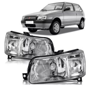 FAROL UNO 2004 A 2013 MASCARA CROMADA LE
