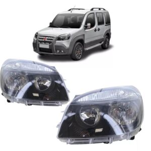 FAROL DOBLO 2010 A 2020 MASCARA NEGRA LE