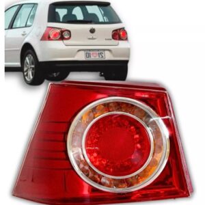 LANTERNA TRASEIRA GOLF 2007 A 2013 BICOLOR CANTO LD