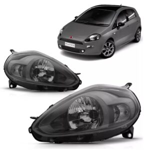 FAROL PUNTO 2012 A 2017 MASCARA CINZA LE