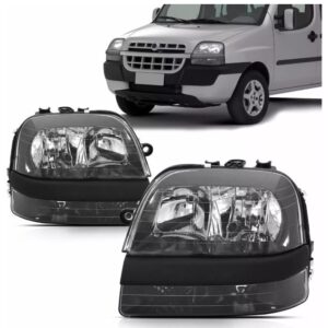FAROL DOBLO 2002 A 2009 MASCARA NEGRA LD