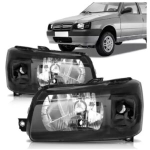 FAROL FIAT UNO 04 A 13 MASCARA NEGRA LE