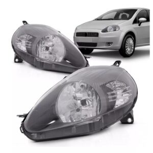 FAROL PUNTO 2008 A 2012 MASCARA CINZA LD