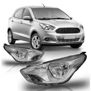 FAROL KA 2015 A 2018 MASCARA CROMADA LD
