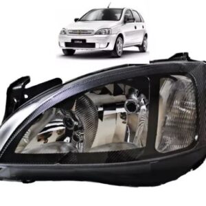 FAROL CORSA 2002 A 2007 MASCARA NEGRA LE