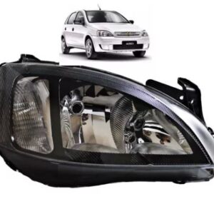 FAROL CORSA 2002 A 2007 MASCARA NEGRA LD