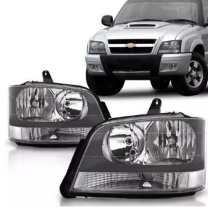 FAROL S10 2001 A 2011 MASCARA CINZA LE