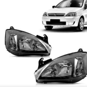 FAROL CORSA 2008 A 2012 MASCARA NEGRA LE