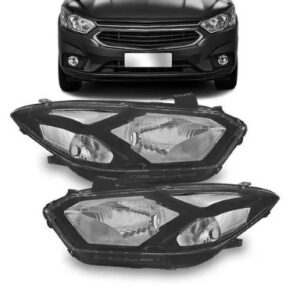FAROL ONIX LT 2017 A 2019 MASCARA NEGRA LD
