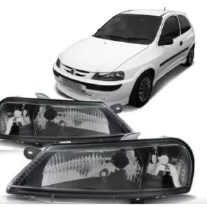 FAROL CELTA 2000 A 2005 MASCARA NEGRA LD