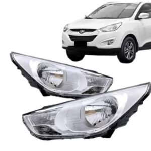 FAROL IX35 2010 A 2015 MASCARA CROMADA LE