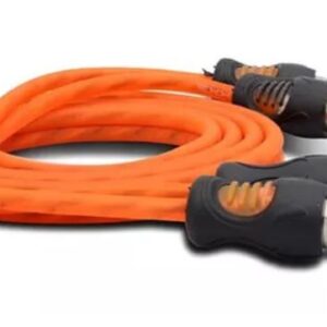 Cabo Rca Kx3 1mt Laranja Flexivel