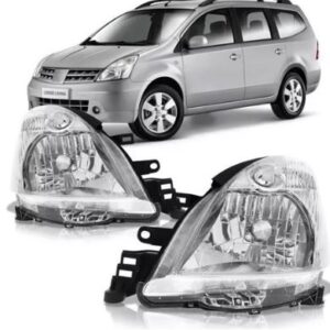 FAROL LIVINA 2009 A 2014 MASCARA CROMADA LE