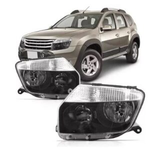 FAROL DUSTER 2011 A 2014 MASCARA NEGRA LE