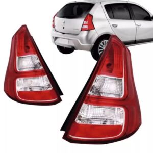 LANTERNA TRASEIRA SANDERO 12/14 BIC BORDA VERMELHA LE