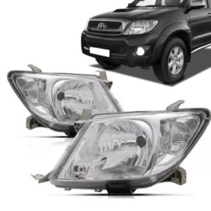 FAROL HILUX 2009 A 2011 PISCA CRISTAL LE