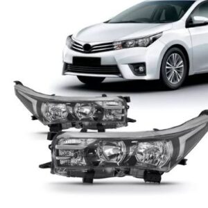 FAROL COROLLA 2014 A 2018 MASCARA NEGRA LE