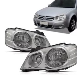FAROL GOLF 2006 A 2014 MASCARA CROMADA LE