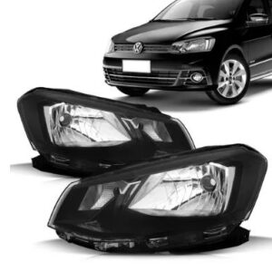 FAROL GOL G7 2016 A 2018 MASCARA NEGRA FRISO NEGRO LD