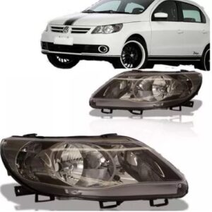 FAROL GOL G5 2009 A 2012 FOCO DUPLO CROMONIX LE