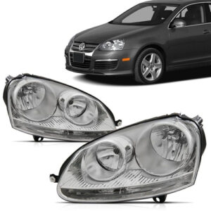 FAROL JETTA 2007 A 2011 MASCARA CROMADA LD