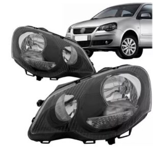 FAROL POLO 2007 A 2014 MASCARA NEGRA LE