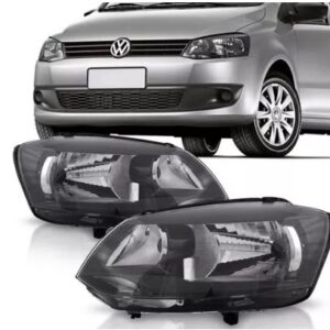 FAROL FOX 2011 A 2014 FOCO SIMPLES MASCARA NEGRA LE