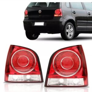 LANTERNA TRASEIRA POLO HATCH 2007 A 2011 BICOLOR LD